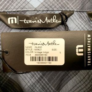 Travis Mathew Inland button down long sleeve shirt